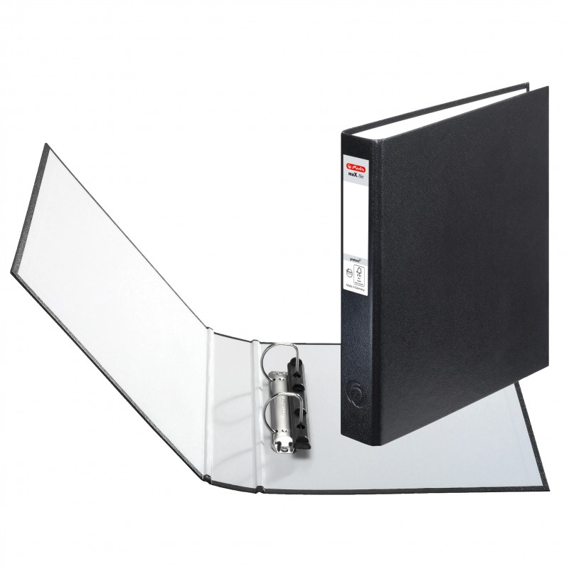 Herlitz Ringbuch · maX.file protect · A5 · schwarz Herlitz Ringbuch · maX.file protect · A5 · schwarz