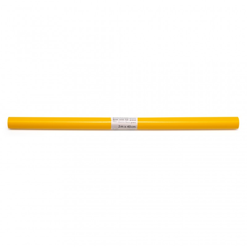 HERMA Buchschutzfolie · 2m x 40cm · gelb HERMA Buchschutzfolie · 2m x 40cm · gelb
