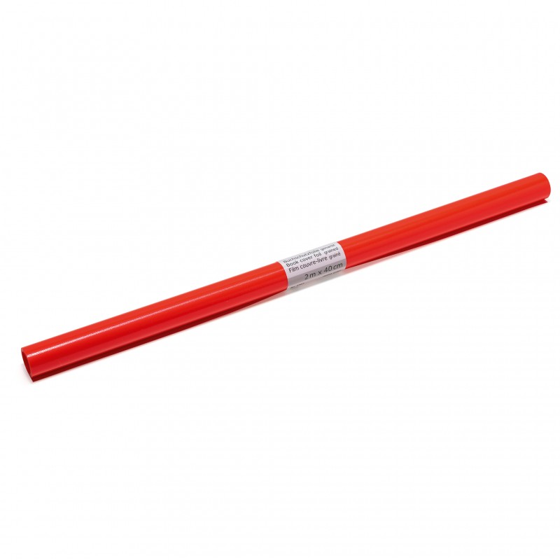 HERMA Buchschutzfolie · 2m x 40cm · rot HERMA Buchschutzfolie · 2m x 40cm · rot