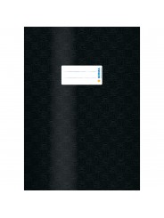 HERMA Heftschoner · PP · A4 · gedeckt · schwarz