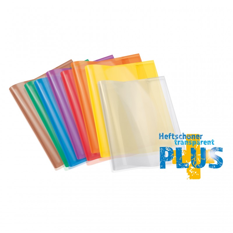 HERMA Heftschoner · Transparent PLUS · A4 · gelb