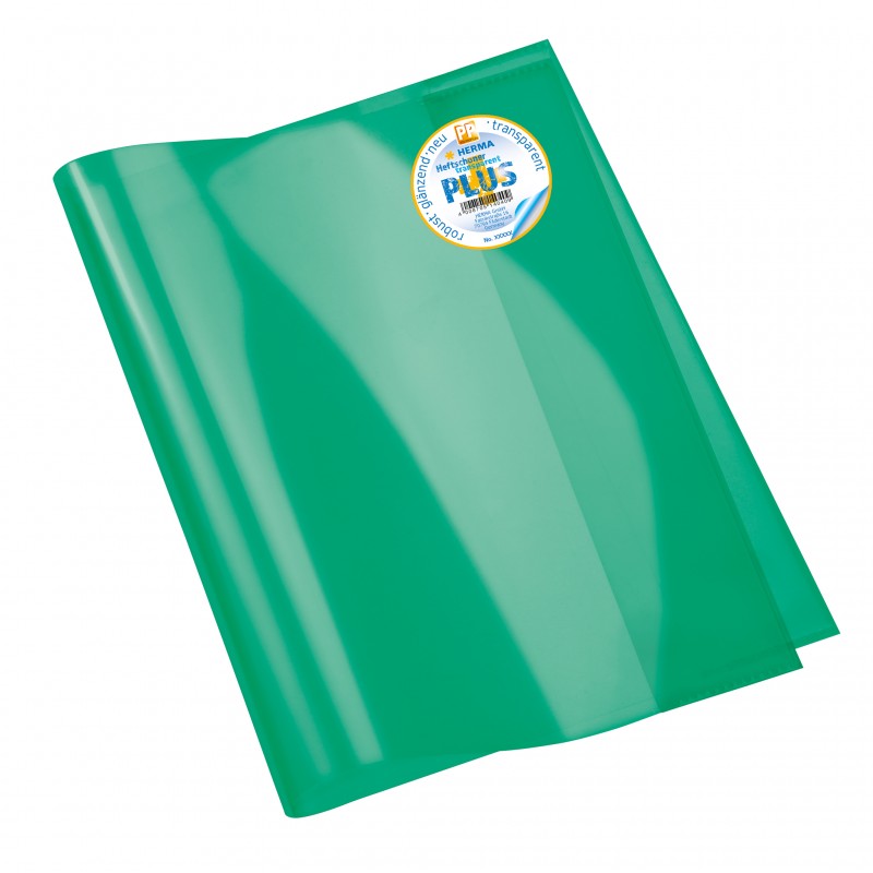 HERMA Heftschoner · Transparent PLUS · A4 · grün HERMA Heftschoner · Transparent PLUS · A4 · grün
