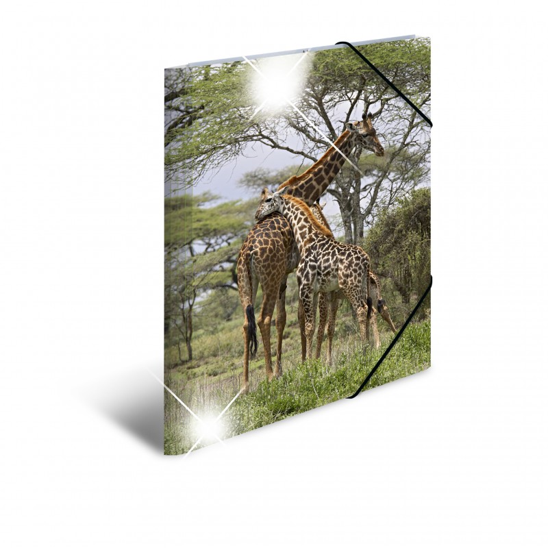 HERMA Sammelmappe · A3 · PP · Glossy Tiere · Giraffe HERMA Sammelmappe · A3 · PP · Glossy Tiere · Giraffe