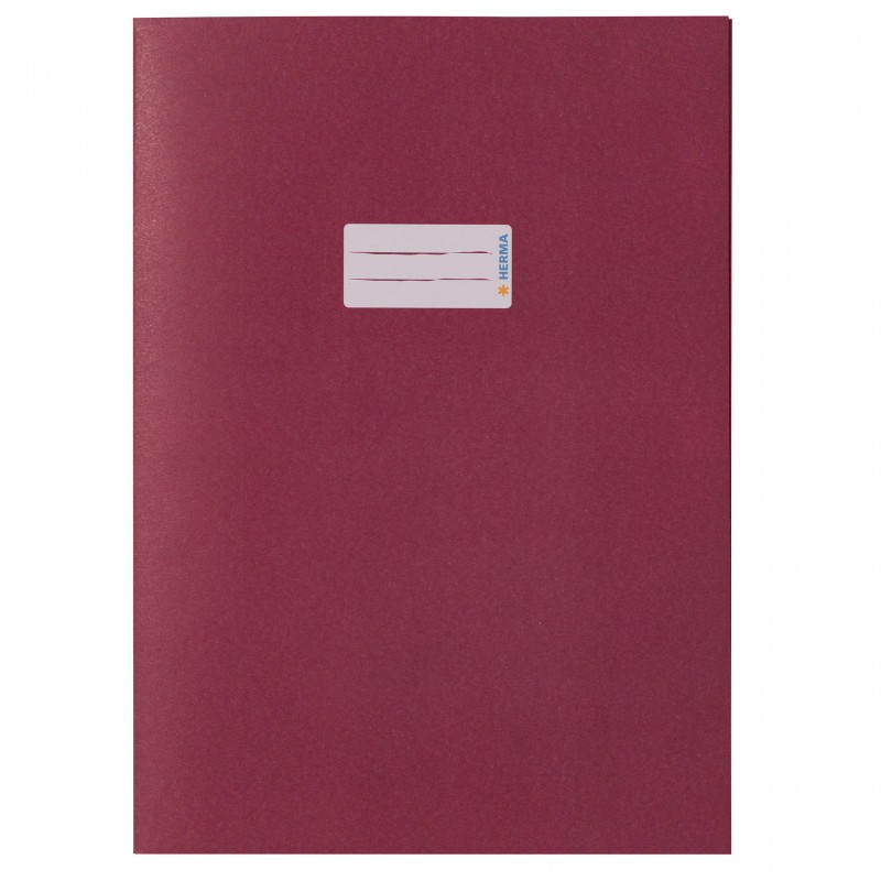 HERMA Heftschoner Papier A4 weinrot HERMA Heftschoner Papier A4 weinrot