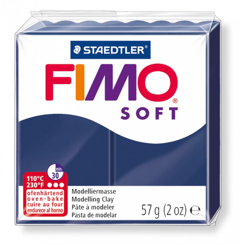 FIMO® soft ofenhärtende STAEDTLER® Modelliermasse - 57g - windsorblau - 8020-35 FIMO® soft ofenhärtende STAEDTLER® Modelliermasse - 57g - windsorblau - 8020-35
