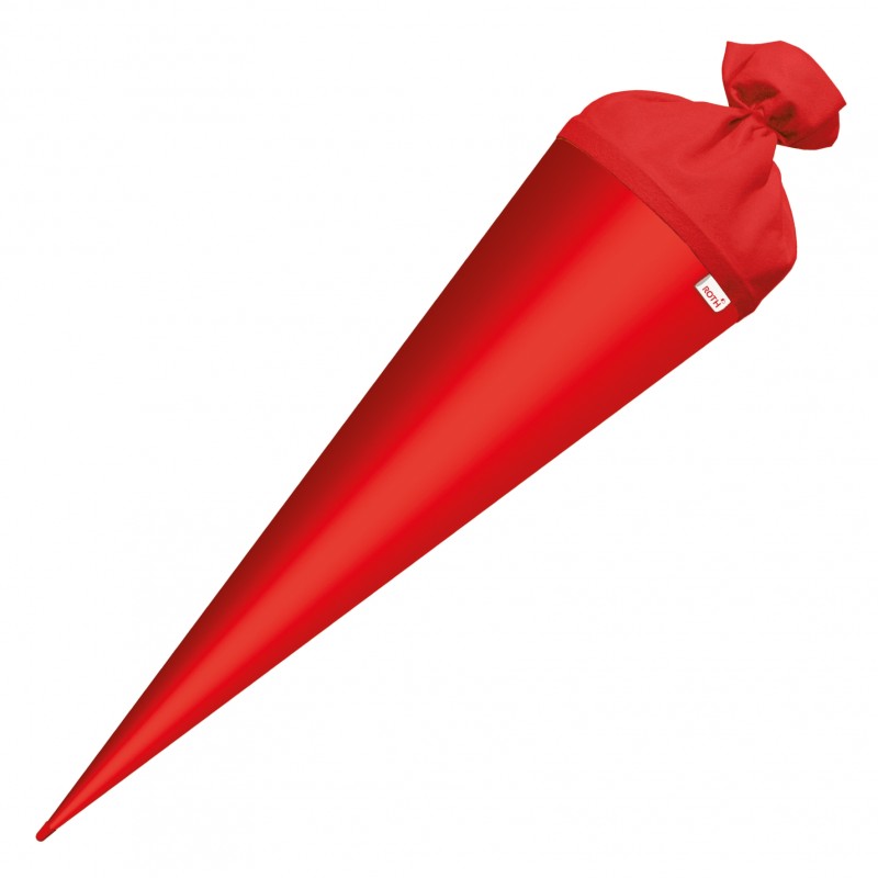 Roth Schultütenrohling · mit Filzverschluss · 70cm · rot Roth Schultütenrohling · mit Filzverschluss · 70cm · rot