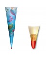 Roth Schultüte / Zuckertüte · mit Filzverschluss · 70cm · rund · Meerjungfrau