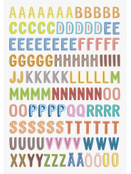 heyda Fenster-Sticker "ABC Tiere" · 4 Bogen im A4-Format