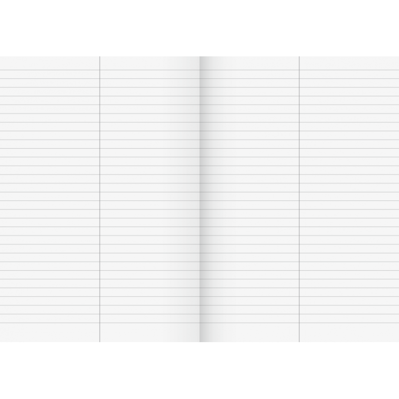 Vokabelheft · DIN A4 · 2 Spalten · Lineatur 53 · 32 Blatt · Umweltpapier
