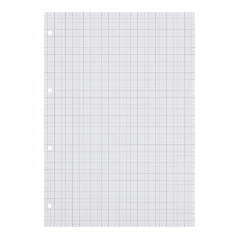 LANDRÉ Collegeblock · A4 · 80 Blatt · Lineatur 22 · kariert · ohne Rand