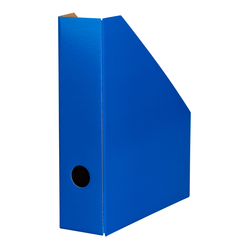 LANDRÉ Color Stehsammler · A4 · aus Wellkarton · schmal · blau LANDRÉ Color Stehsammler · A4 · aus Wellkarton · schmal · blau