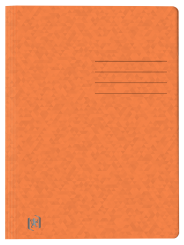 Oxford Top File + A4 Schnellhefter · exklusiver 390 g/m² Multi´Strat™ Karton· DIN A4 · orange