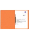 Oxford Top File + A4 Schnellhefter · exklusiver 390 g/m² Multi´Strat™ Karton· DIN A4 · orange