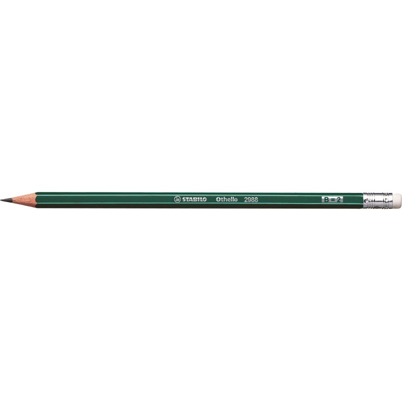 STABILO®Bleistift · othello · mit Radierer · B STABILO®Bleistift · othello · mit Radierer · B