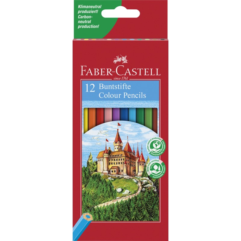 Faber-Castell · Buntstifte · classic colour · 12 Farben Faber-Castell · Buntstifte · classic colour · 12 Farben