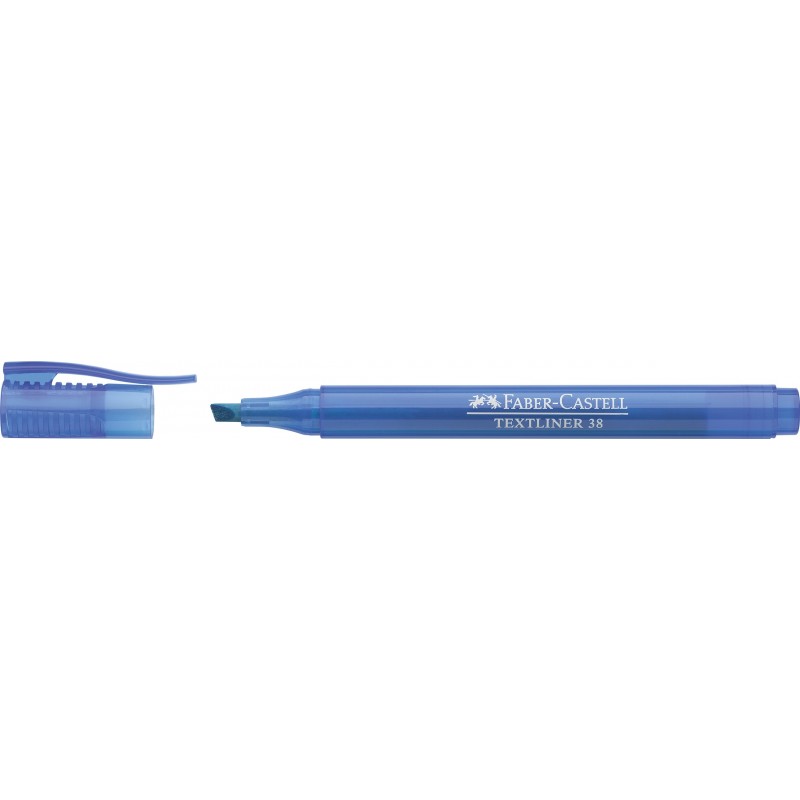 Faber-Castell · Textmarker · Textliner 38 · blau Faber-Castell · Textmarker · Textliner 38 · blau