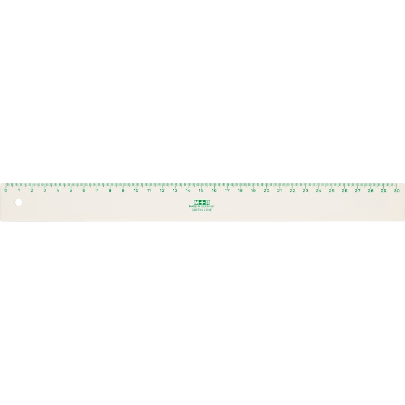 M+R Lineal · lang · 30 cm · GREEN Line M+R Lineal · lang · 30 cm · GREEN Line