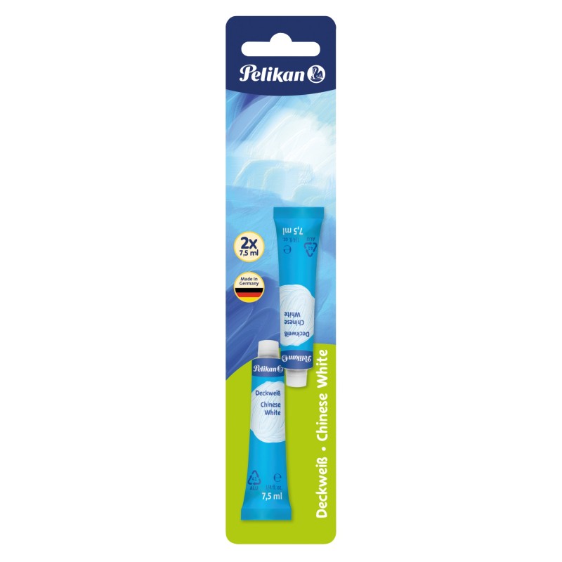Pelikan Deckweiß 732/3/2 · 2 Tuben à 7,5 ml Pelikan Deckweiß 732/3/2 · 2 Tuben à 7,5 ml