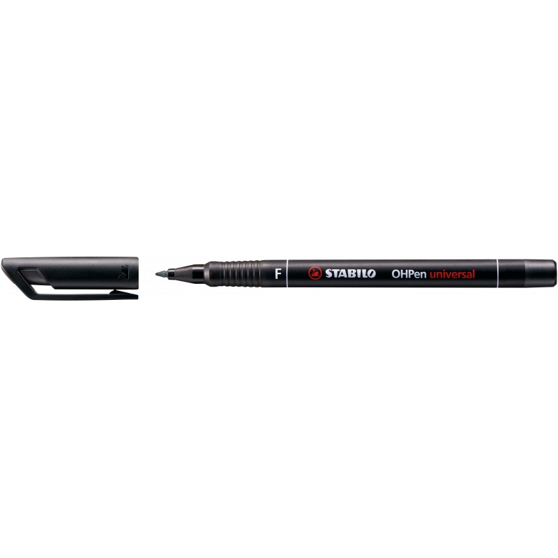 STABILO®Folienstift OHPen universal · Permanentmarker · schwarz · F STABILO®Folienstift OHPen universal · Permanentmarker · schwarz · F