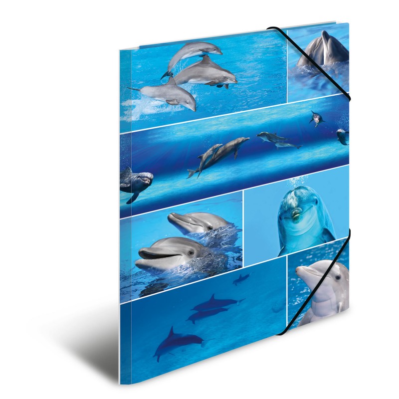 HERMA Sammelmappe · A3 · Karton · Delfine HERMA Sammelmappe · A3 · Karton · Delfine