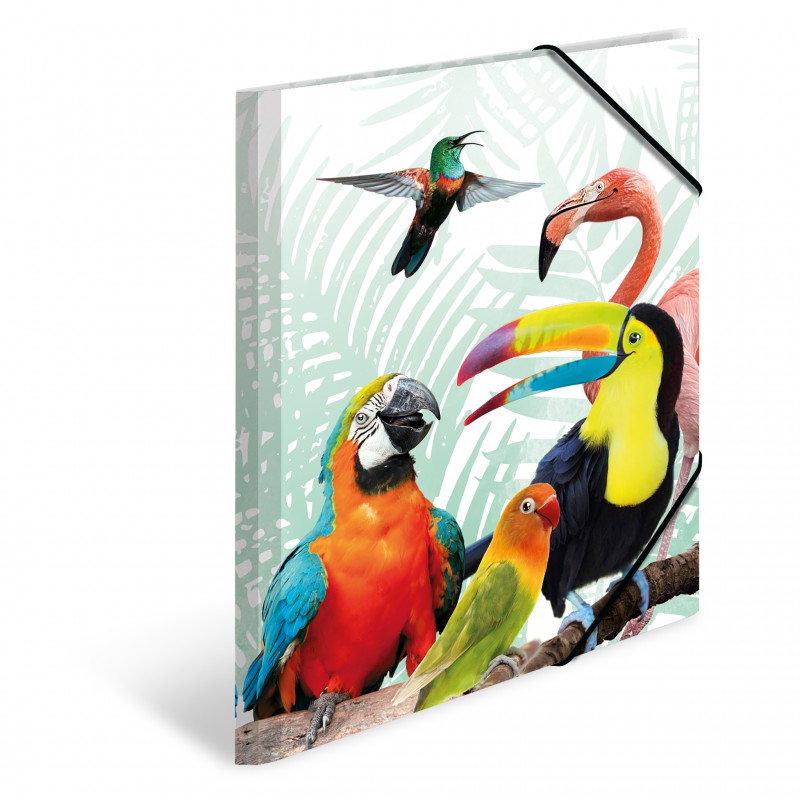 HERMA Sammelmappe · A3 · PP · Tiere · Tropenclique HERMA Sammelmappe · A3 · PP · Tiere · Tropenclique