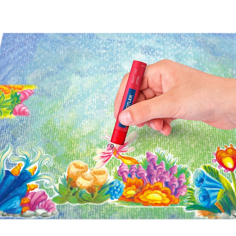 Staedtler Noris® Ölpastellkreide jumbo · 12 Farben